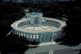 Amphitheater Arlington National Cementery, Washington, USA, Reinigung im JOS-Verfahren