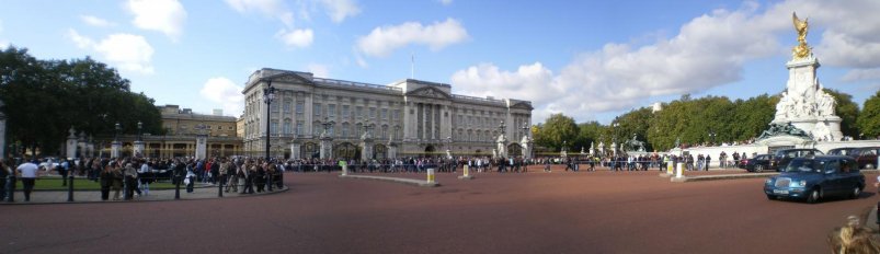 Buckingham Palace, London - Reinigung im JOS-Verfahren